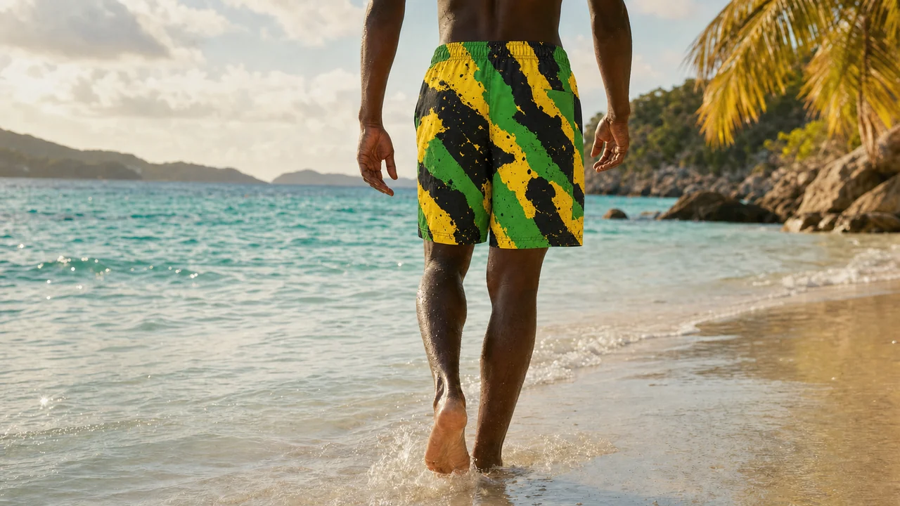 Jamaica swim trunks
